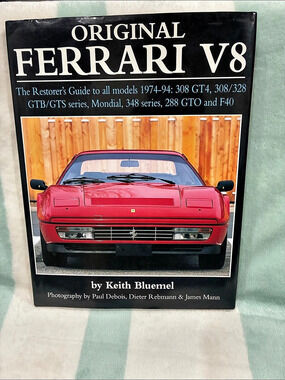 Motorbooks Original Ferrari V8: The Restorer's Guide to all models 1974-94